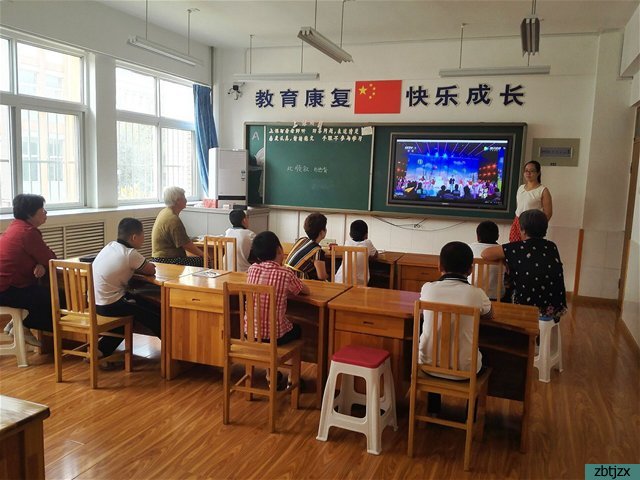 弘揚傳統(tǒng)文化 樹立遠大理想------淄博市特殊教中心組織學(xué)生觀看《開學(xué)第一課》